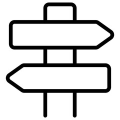 direction line icon