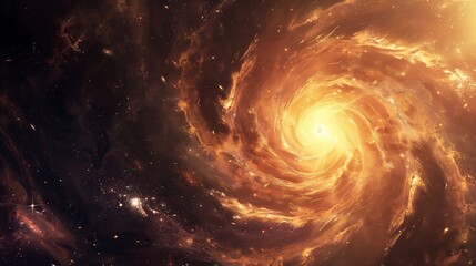 Obraz premium Spiral Galaxy Background