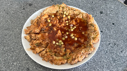 Fu Yung Hai Chinese Food egg omelette traditional cuisine