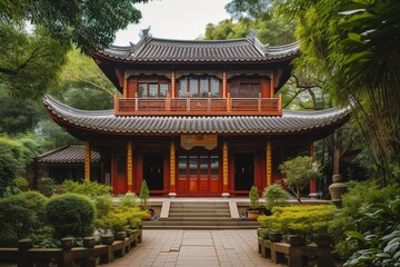 traditional chinese house ancient building