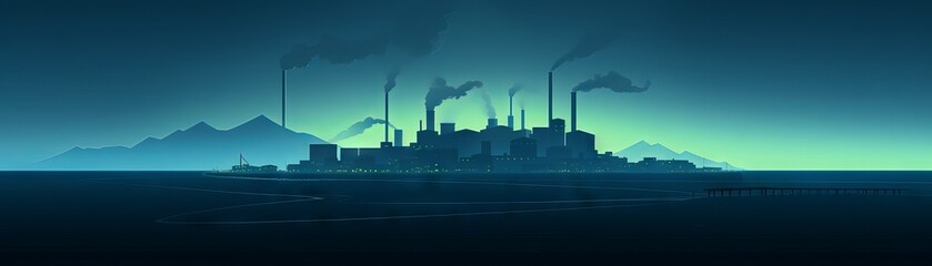Obraz premium Welcome to the future of manufacturing.