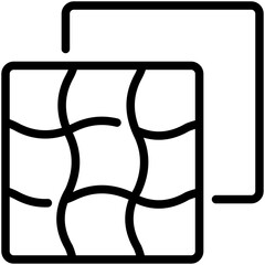 textile line icon
