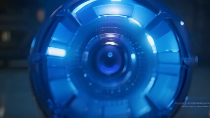 Cybernetic Eyes Footage 4K - Powered by Adobe