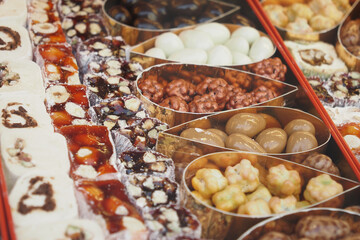 turkish dessert baklava in a box 