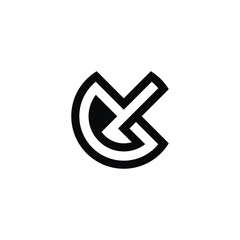 GY, YG, G AND Y Abstract initial monogram letter alphabet logo design