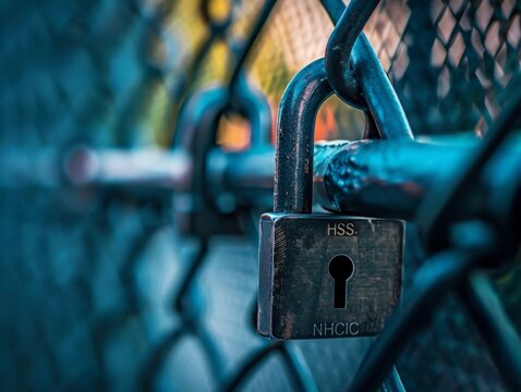 Cinematic Photography of a Rusty Padlock Representing the Importance of HTTPS Encryption and Website Security for SEO Ranking