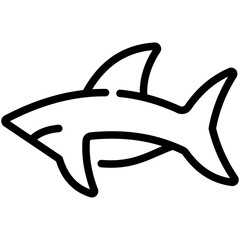 fish line icon