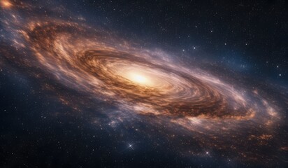 Fototapeta premium space galaxy in space