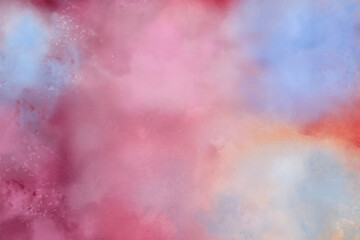 Abstract pastel colors watercolor background. Watercolor background. Abstract watercolor cloud texture. Oil painting background.