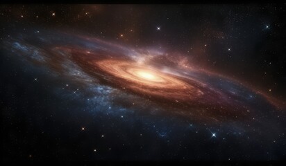 space galaxy in space