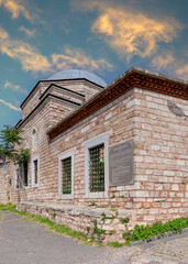 Zembilli Ali Efendi Turbesi, a 17th century tomb located in Zeyrek neighborhood, Fatih district of Istanbul, Turkey. Houses the remains of Seyhulislam Zembilli Ali Efendi