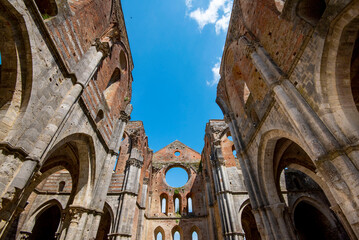 Ruins of Abbey of San Galgano - Italy