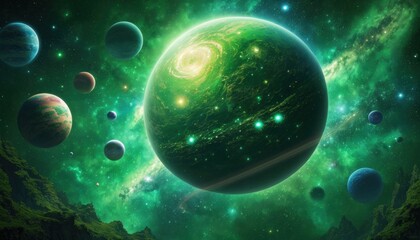 3d rendered illustration of a planet or planet in space or earth and space or blue print planet earth or wallpaper planet 4K