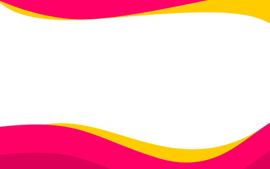 abstract background of red and yellow waves, modern background vector illustration for banner poster cover design, web