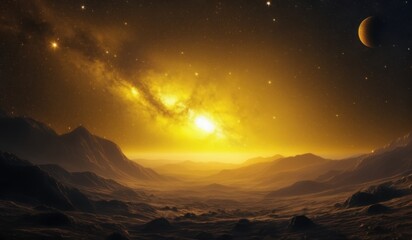 the moon over the moon or the moon over the planet or planet in space