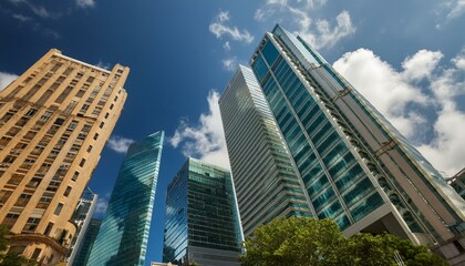 Fototapeta premium office building exterior