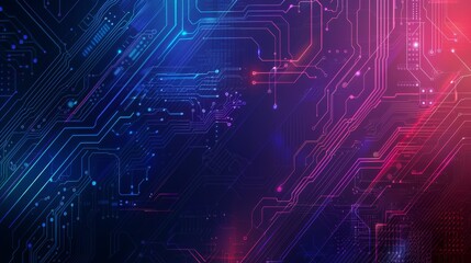 Technology background, AI technology background