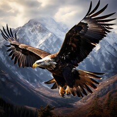 Naklejka premium eagle in flight