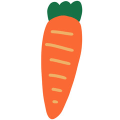 illustration of a carrot