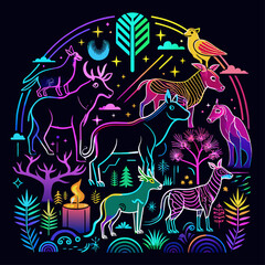 background with a skull graffiti wall 