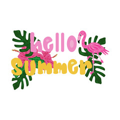 Obraz premium Hello Summer