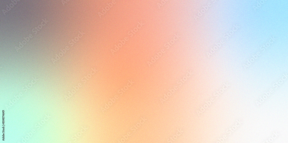 Poster digital grainy gradient with a colorful soft noise effect. vintage grunge texture pattern in blue pi