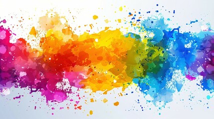 Ink Kaleidoscope: Abstract Color Symphony