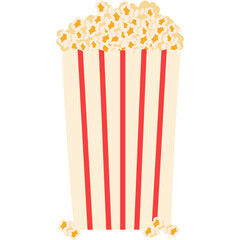 Pop Corn Illustration