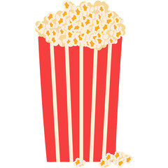 Pop Corn Illustration