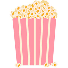 Pop Corn Illustration