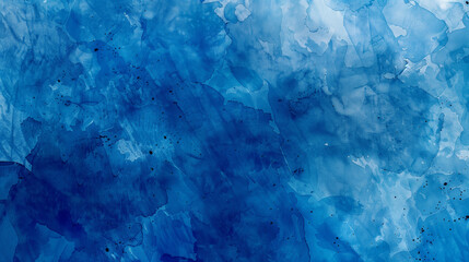 Abstract watercolor paint background dark blue color grunge texture for background