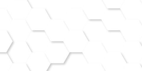 	
Abstract background with hexagonal geometric hexagon polygonal pattern background. 3d seamless bright white web cell and triangle abstract honeycomb background. white and gray backdrop wallpaper.