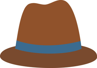Father's Day Icon Hat Symbol vector.
Isolated hat icon.
