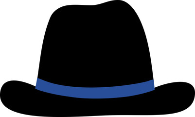 Father's Day Icon Hat Symbol vector.
Isolated hat icon.
