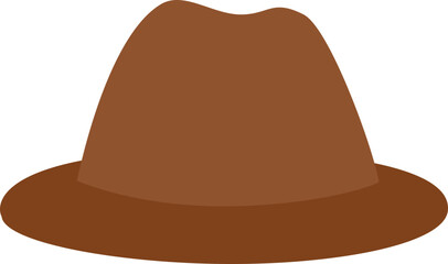 Father's Day Icon Hat Symbol vector.
Isolated hat icon.
