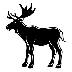 deer silhouette vector