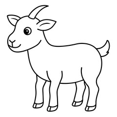 illustration of goat