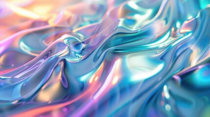 Detailed view of swirling blue and pink liquid in close proximity, creating a visually striking contrast.