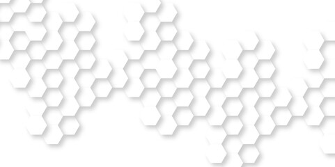 	
Abstract 3d background. Abstract white background with hexagons. Abstract hexagon polygonal pattern background vector. seamless bright white abstract honeycomb background.