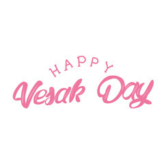 Happy Vesak Day  vector illustration