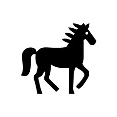 Transparent Horse Icon Design in Vector Format, Horse Clipart Icon