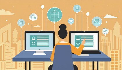 Data entry personnel input and present computer network information for users to leverage in business and technology applications, maximizing benefits.
