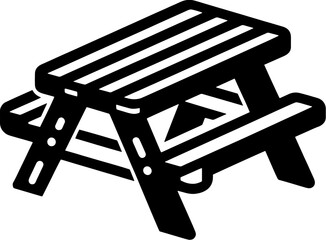 Picnic Table furniture icon 10