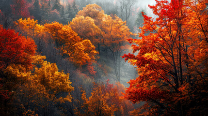landscape photograph nature in autumn