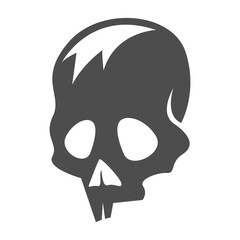 Skull logo icon design