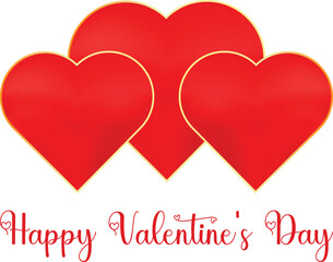 Happy Valentine’s Day vector illustration