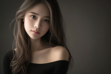 Naklejka premium Relatable and authentic portrayal of a teenager's personality