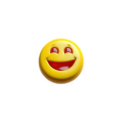 Fototapeta premium Gummy emojis expressing and emoting in a digital chewy display with colorful candy faces