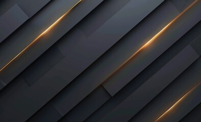 black background with gold glowing lines