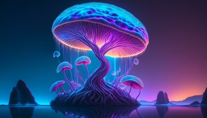 mushroom, pop, fashion, design, graphic, art, design, designer, Generative AI